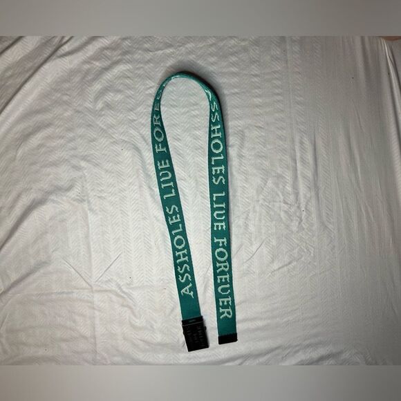 Assholes Live Forever Belt NEW - Picture 5 of 7